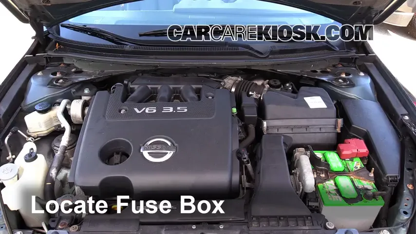 2008 Nissan Altima SE 3.5L V6 Coupe (2 Door) Fuse (Engine) Check